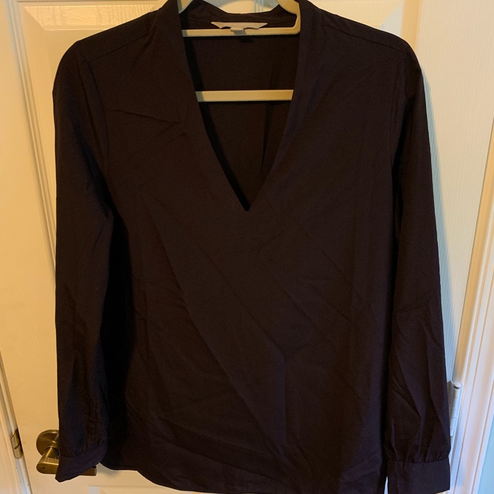 Eggplant Banana Republic Top